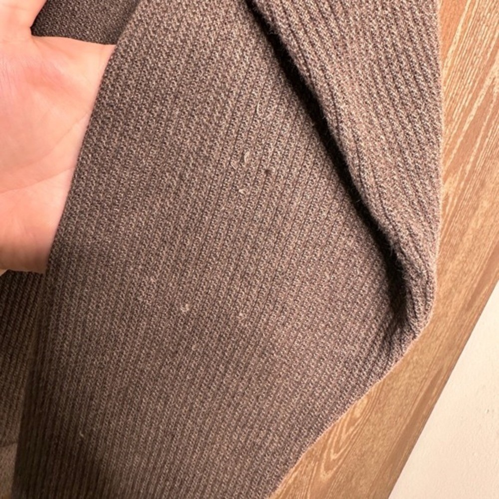 Tommy Bahama Mens Quarter Zip Ribbed Knit Pullover‎ Sweater Brown Size L Relaxed - Picture 8 of 8